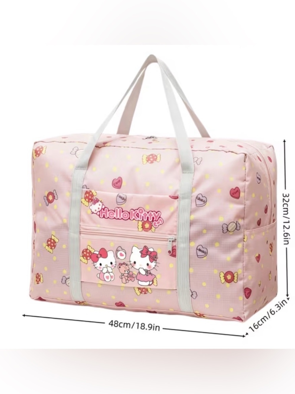 🩷🩷Sanrio MYSTERY BUNDLE w/ Hello Kitty Cherry Zippered Duffle Bag - Picture 10 of 12